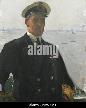 L ammiraglio sir Cecil Burney da John Lavery. Foto Stock