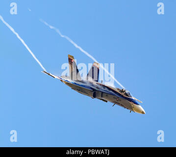 McDonnell Douglas CF-188A Hornet, il NORAD livrea, 3 PARAFANGO, Royal Canadian Air Force, Foto Stock