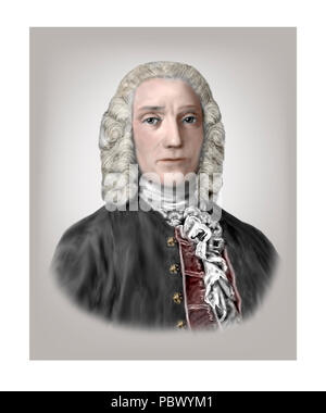 Domenico Scarlatti 1685-1757 compositore italiano Foto Stock