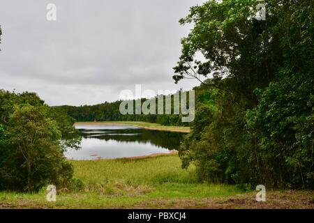 Lago Euramoo, altopiano di Atherton, QLD, Australia Foto Stock