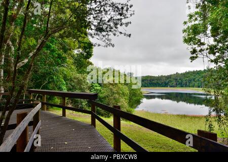 Lago Euramoo, altopiano di Atherton, QLD, Australia Foto Stock