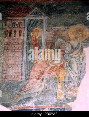 226 affreschi da Santa Sofia Chiesa a Ohrid 062 Foto Stock