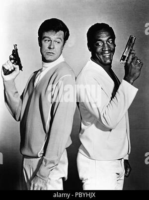 I Spy, aka: Tennisschläger und Kanonen, Fernsehserie, STATI UNITI D'AMERICA 1965 - 1968, Darsteller: Robert Culp, Bill Cosby Foto Stock