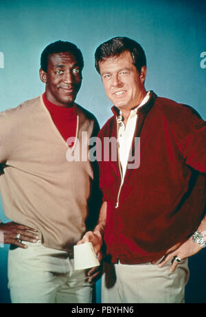 I Spy, aka: Tennisschläger und Kanonen, Fernsehserie, STATI UNITI D'AMERICA 1965 - 1968, Darsteller: Bill Cosby, Robert Culp Foto Stock