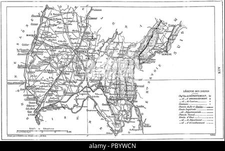 261 Géographie illustrée de la France et de ses colonie 019 Foto Stock