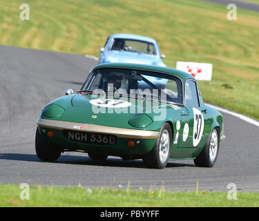 Mervyn Selwyn, Lotus Elan S3, HSCC, Storico Road Sport, Storico Touring Cars, HSCC Wolds Trofeo Maggio 20th, 2018 Cadwell Park, automobili, Classic Racing Foto Stock