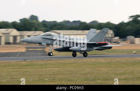 Boeing F/A 18C Hornet, Finlandese Air Force Foto Stock