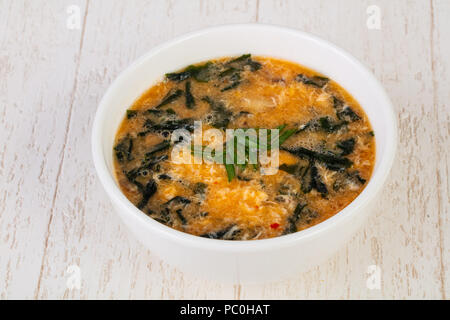 Kimchi coreano zuppa di cavolo Foto Stock