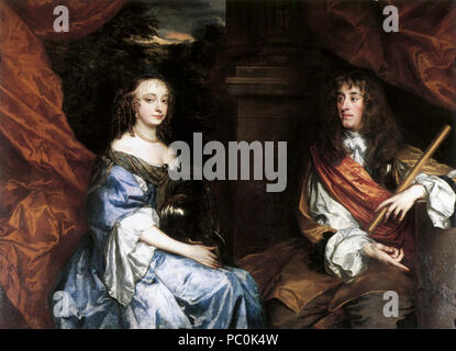 307 Giacomo II e Anne Hyde da Sir Peter Lely Foto Stock