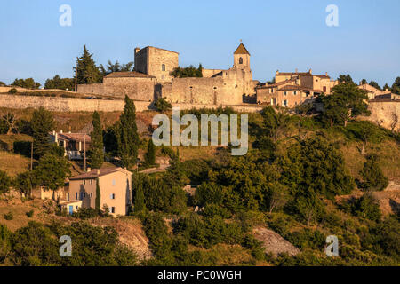 Aurel, Alpes-de-Haute-Provence, Francia, Europa Foto Stock