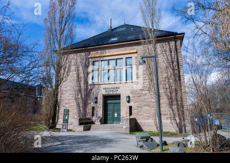 OSLO, Norvegia 28 APRILE 2018: Il Museo di Storia Naturale dell'Università di Oslo Norvegia è il più antico e il più grande museo di storia naturale. È situa Foto Stock