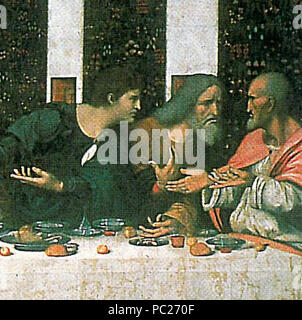 407 Matteo Taddeo Simon Ultima cena copia Foto Stock