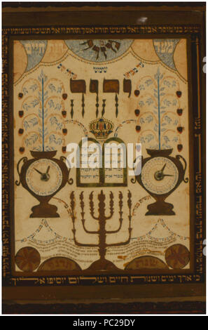 420 Mizrah-Shiviti Foto Stock