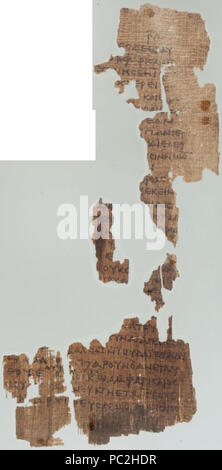 467 Papiro 6 (Giovanni 11,46-52) Foto Stock