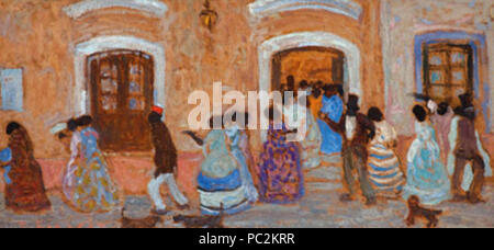 474 Pedro Figari - 1861-1938 Foto Stock