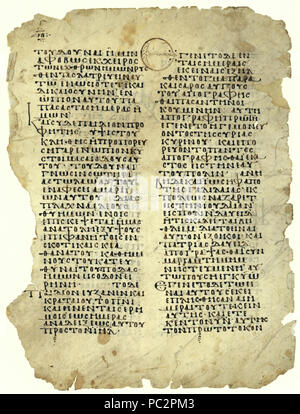 620 Uncial 0177 v lc 1,73-2,7 Foto Stock