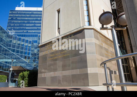 Commonwealth di diritto di famiglia e i tribunali federali giudici di circuito a Parramatta,Western Sydney , Australia Foto Stock