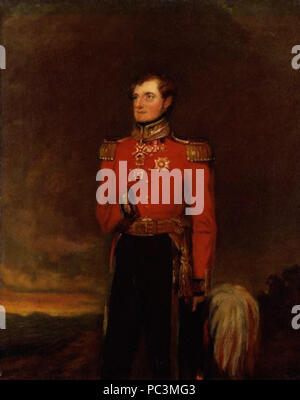 Da William Salter,Pittura,1838-1840 210 Fitzroy James Henry Somerset, primo Baron Raglan Foto Stock