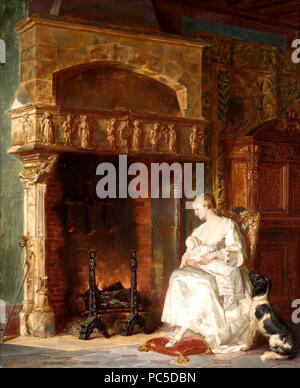 665 Łosik - Dal fuoco Foto Stock