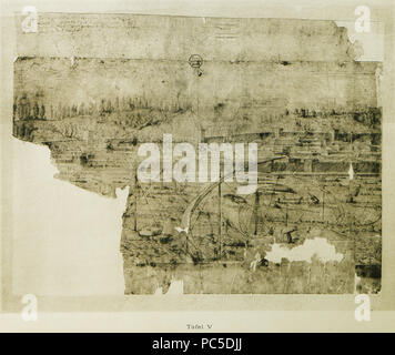 665 Άποψη τμήματος της Βοσπόριας Άκρας με το πάρκο του Γκιούλ χανέ - Lorck Melchior - 1559 Foto Stock