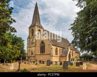 Chiesa parrocchiale di San Matteo nel villaggio di Naburn vicino a York Yorkshire Inghilterra Foto Stock