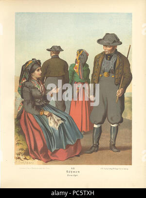 5 Albert Kretschmer - 068 - Böhmen, Kreis Eger Foto Stock