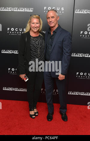 Robert John Burke assiste New York Premiere di 'BlacKkKlansman' alla Brooklyn Academy of Music sulla luglio 30, 2018 a New York City. Foto Stock