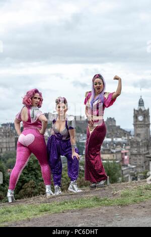 Adelaide Fringe vincitori, Fringe mogli bit club di Edimburgo con la loro parte consensuale, Glittery Clittery in corrispondenza del gruppo Roxy da 1-26 agosto a 20:50 Credito: ricca di Dyson/Alamy Live News Foto Stock