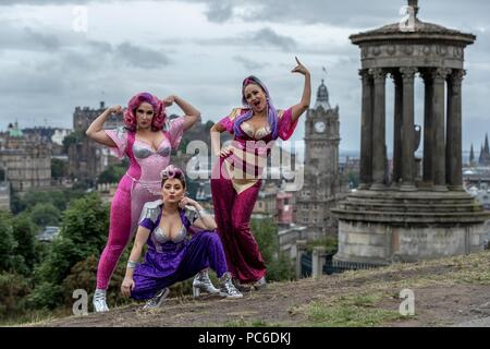 Adelaide Fringe vincitori, Fringe mogli bit club di Edimburgo con la loro parte consensuale, Glittery Clittery in corrispondenza del gruppo Roxy da 1-26 agosto a 20:50 Credito: ricca di Dyson/Alamy Live News Foto Stock