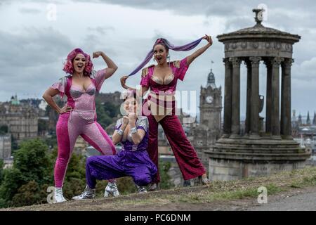 Adelaide Fringe vincitori, Fringe mogli bit club di Edimburgo con la loro parte consensuale, Glittery Clittery in corrispondenza del gruppo Roxy da 1-26 agosto a 20:50 Credito: ricca di Dyson/Alamy Live News Foto Stock