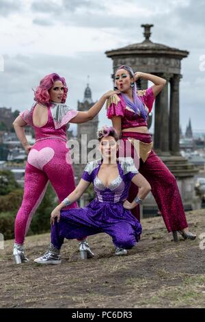 Adelaide Fringe vincitori, Fringe mogli bit club di Edimburgo con la loro parte consensuale, Glittery Clittery in corrispondenza del gruppo Roxy da 1-26 agosto a 20:50 Credito: ricca di Dyson/Alamy Live News Foto Stock