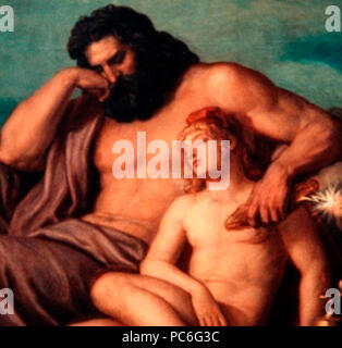 40 Griepenkerl, furto di fuoco (dettaglio) Foto Stock