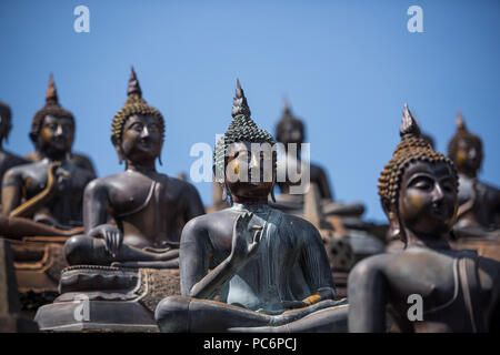 Famoso tempio in Colombo, Sri Lanka Foto Stock