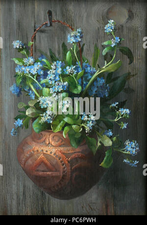 213 Forget-Me poveri da Marie Nyl-Frosch Foto Stock