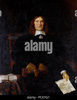 John Vaugh (1603-1674) 323 John Vaughan (1603-1674), seguace di John Michael Wright Foto Stock