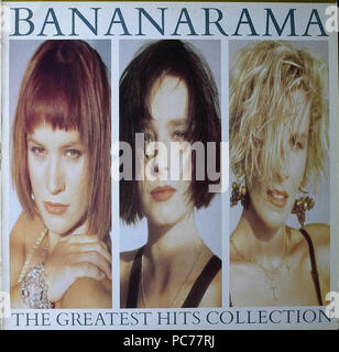 Bananarama - Il Greatest Hits Collection - Vintage vinile copertina album Foto Stock