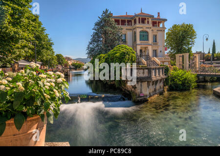 L'Isle sur la Sorgue, Vaucluse Provence, Francia Foto Stock