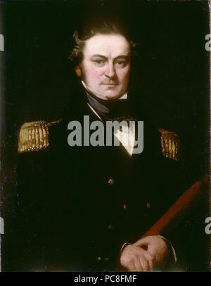 Il capitano William Edward Parry (1790-1855) *olio su tela *91,4 x 71,1 cm *ca 1830 111 Capitano William Edward Parry (1790-1855), da Charles Skottowe Foto Stock