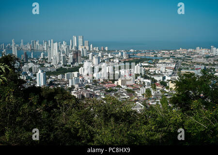 Boca Grande dal Convento de Santa Cruz de la Popa Foto Stock