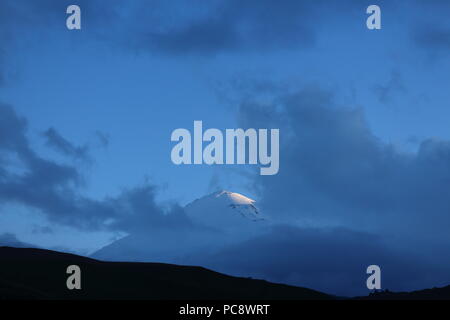 Federazione russa, Kabardino-Balkaria, Mount Elbrus Foto Stock