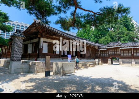 Seoul, Corea del Sud - 21 Luglio 2018 : Unhyeongung, palazzo Unhyeon scena nella città di Seoul Foto Stock