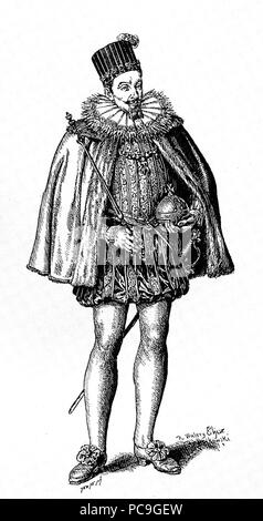 92 Walery Eljasz-Radzikowski, Zygmunt III Waza Foto Stock