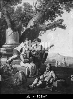 69 contadini facendo musica (Paolo) Monaldi - Nationalmuseum - 17056 Foto Stock