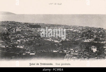 237 Vista generale di Trebisonda Foto Stock