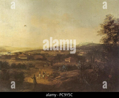 35 Frans Post - Engenho de cana (MNBA) Foto Stock