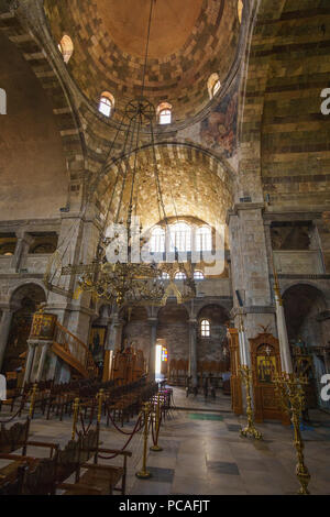 Panagia Ekatontapyliani o chiesa di 100 porte è un famoso storico chiesa bizantina complesso nella città di Parikia sull isola di Paros nelle Cicladi, Gree Foto Stock