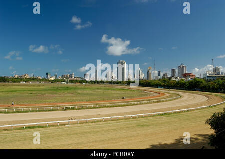 Vista di Mahalakshmi race course Mumbai, India. Foto Stock