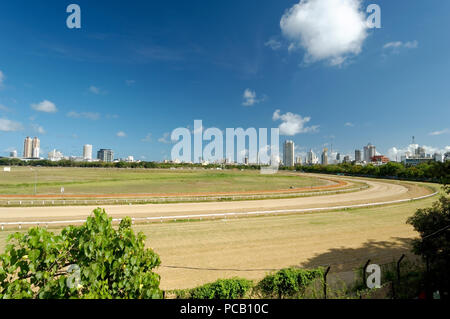 Vista di Mahalakshmi race course Mumbai, India. Foto Stock