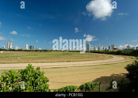 Vista di Mahalakshmi race course Mumbai, India. Foto Stock