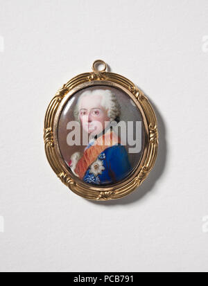 220 Federico II (1712-1786), re di Prussia (Giuseppe Brecheisen) - Nationalmuseum - 181237 Foto Stock